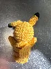 mini peluche pikachu style crochet