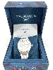 montre mauboussin kab en acier et silicone blanc mouvement quartz
