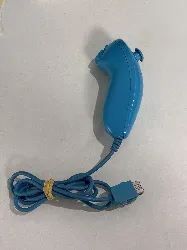 nunchuk pour wiimote de nintendo wii non officiel - bleu