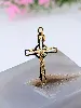 pendentif croix motif vidé or 750 millième (18 ct) 3,02g