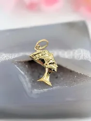pendentif égyptien néfertiti or 750 millième (18 ct) 1,46g