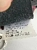 pochette longchamp en toile et cuir noir