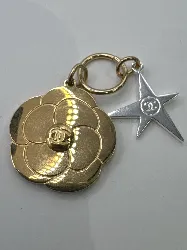 porte clés chanel doré