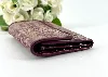 portefeuille lancaster en cuir beige et violet