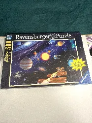 puzzle 500 pièces star line - le système solaire - 14926 - ravensburger