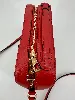 sac à main louis vuitton saintonge en toile monogram et cuir rouge avec bandoulière