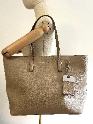 sac cabas marc jacobs en cuir beige
