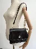 sac coach porté-croisé bandoulière klare cuir noir