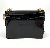 sac coach porté-croisé bandoulière klare cuir noir