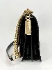 sac coach porté-croisé bandoulière klare cuir noir