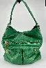 sac hobo marc by marc jacobs totally turnlock en cuir vert