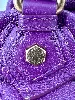 sac marc by marc jacobs en cuir violet à bandoulière classic q baby grovee