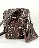 sac seau lancel en cuir marron modèle elsa sellier avec porte monnaie