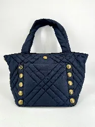 sac tote sonia rykiel en nylon bleu marine