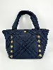 sac tote sonia rykiel en nylon bleu marine