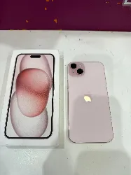 smartphone iphone 15 plus 128 go rose