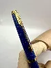 stylo bille parker à poussoir laqué lapis lazuli
