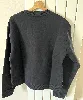 sweat chanel logo cc en molleton de coton noir