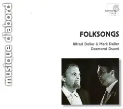 vinyle alfred deller, mark deller, desmond dupré - folksongs (1980)