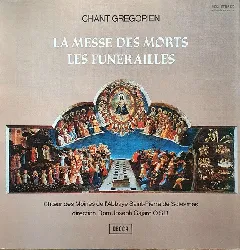vinyle chœur des moines de l'abbaye saint - pierre de solesmes, dom joseph gajard o.s.b. - chant grégorien - la messe des morts - 