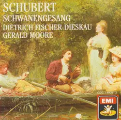 vinyle franz schubert - dietrich fischer - dieskau - gerald moore - schwanengesang, d. 957 (1963)