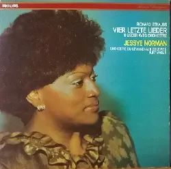 vinyle richard strauss - jessye norman, gewandhausorchester leipzig, kurt masur - vier letzte lieder / 6 orchesterlieder (1983)