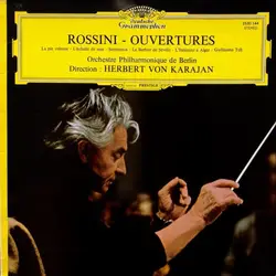 vinyle rossini, orchestre philharmonique de berlin , direction herbert von karajan - ouvertures (1979)