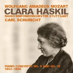 vinyle wolfgang amadeus mozart - clara haskil, radio - sinfonieorchester stuttgart, carl schuricht - piano concerto no.9 and no. 1