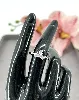 110847 bague fleur en quartz rose et oxyde rose argent 925 millième (22 ct) 2g
