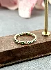 31614 bague anneau orné doxydes verts et blancs