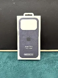 apple coque en silicone avec magsafe pour iphone 17 pro – noir