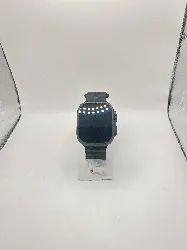 apple watch ultra 3 gps + cellular 49mm boitier en titane noir avec bracelet océan noir
