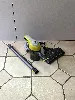 aspirateur balai hoover sans fil 22v hf110h gris et vert