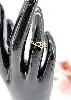 bague 2 or motif plumes or 750 millième (18 ct) 1,10g