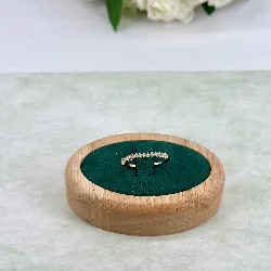 bague anneau sertie d'oxydes t57