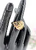 bague medaille d'amour augis or 750 millième (18 ct) 5,47g