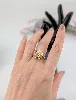 bague medaille d'amour augis or 750 millième (18 ct) 5,47g