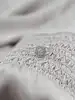 bague pavée de petits diamants sur la pastille et partiellement sur le corps or 375 millième (9 ct) 1,28g