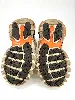 baskets balenciaga modèle track blanc gris et orange