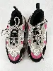 baskets balenciaga modèle triple s blanc noir et rose