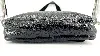 besace longchamp en cuir noir