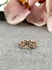 bgpl bague double anneaux vague