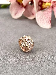 bgpl bague fleurs en oxydes