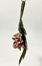 bijoux de sac fleur muguet rose
