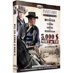 blu-ray 5000 $ mort ou vif - blu - ray