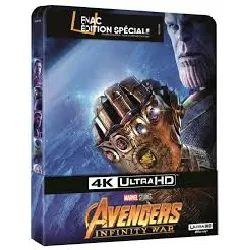 blu-ray avengers : infinity war edition - steelbook