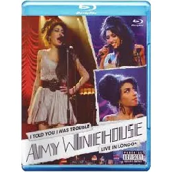 blu-ray i told you i was trouble - live in london - blu - ray