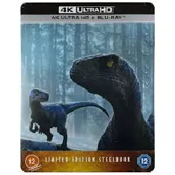 blu-ray jurassic world dominion [ultra hd] steelbook
