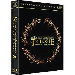 blu-ray le seigneur des anneaux : la trilogie - version longue - blu - ray