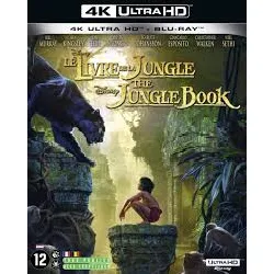 blu-ray livre de la jungle (le) (live action) combo uhd 4k + bd